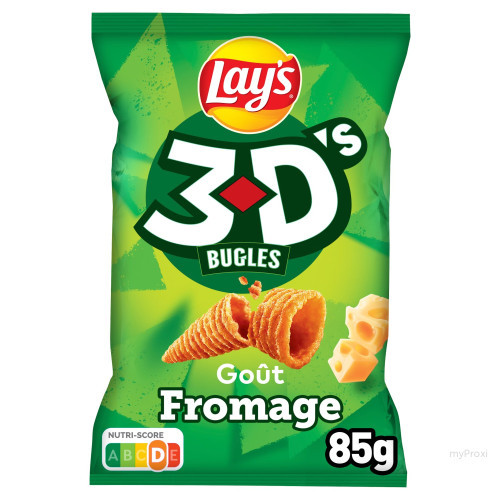85G LAY'S 3D'S BUGLES FROMAGE