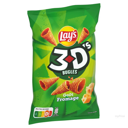 85G LAY'S 3D'S BUGLES FROMAGE