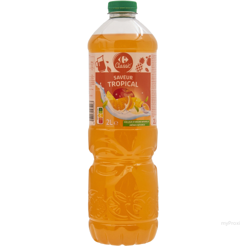2L PET TROPIC GOURMANDE CRF CL