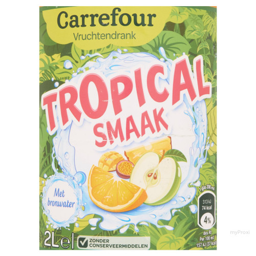 2L PET TROPIC GOURMANDE CRF CL