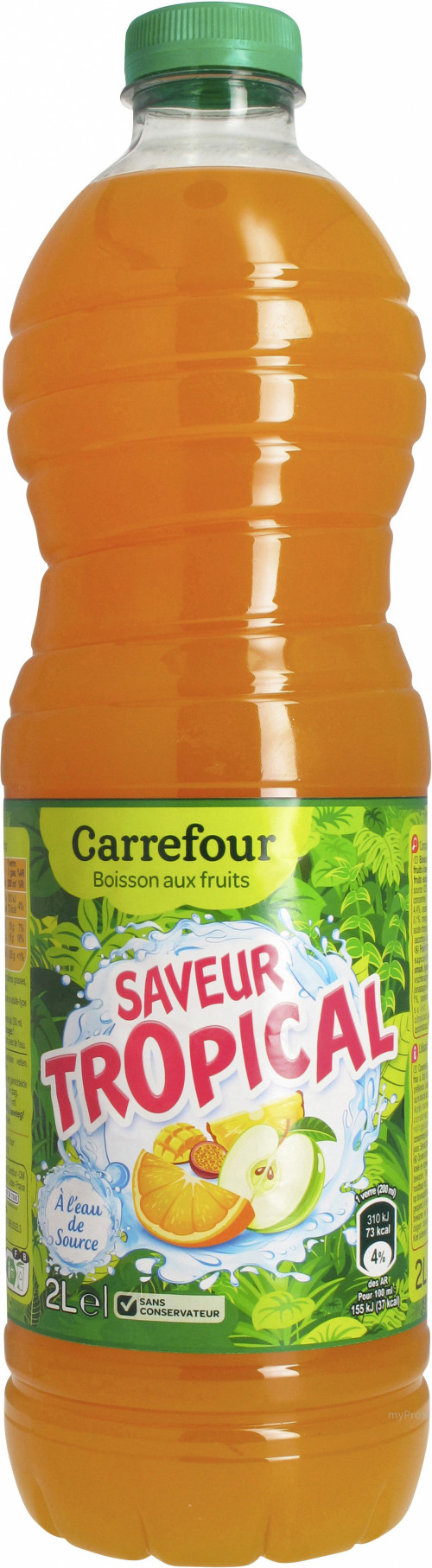 2L PET TROPIC GOURMANDE CRF CL