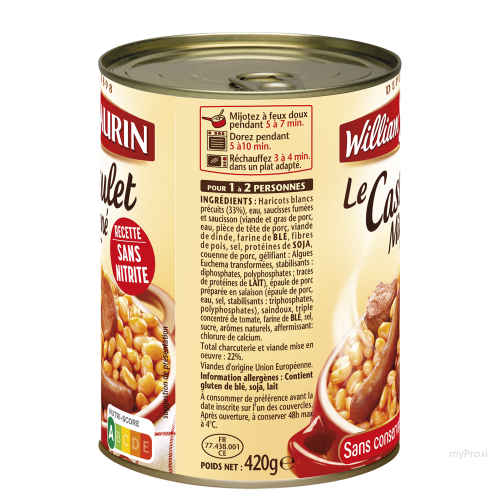 420G CASSOULET WILLIAM SAURIN