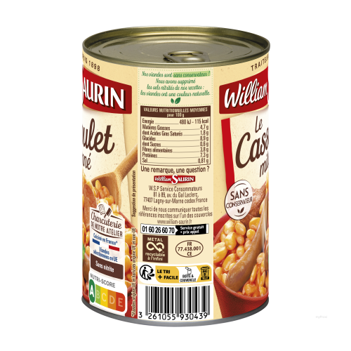 420G CASSOULET WILLIAM SAURIN