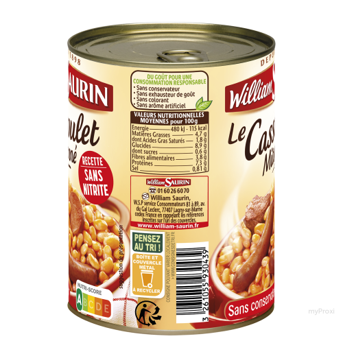 420G CASSOULET WILLIAM SAURIN
