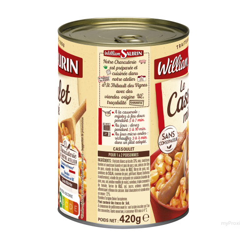 420G CASSOULET WILLIAM SAURIN