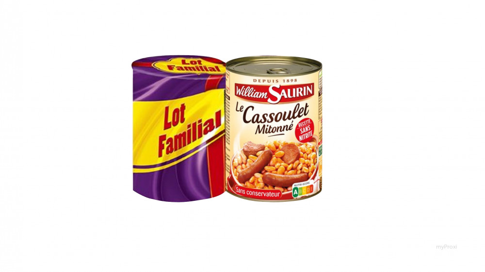 1/2X2 CASSOULET WILLIAM SAURIN