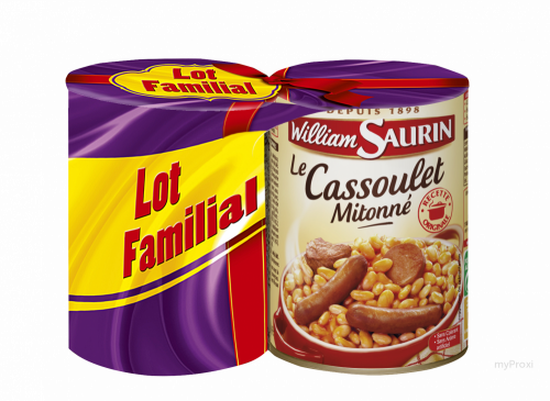 1/2X2 CASSOULET WILLIAM SAURIN