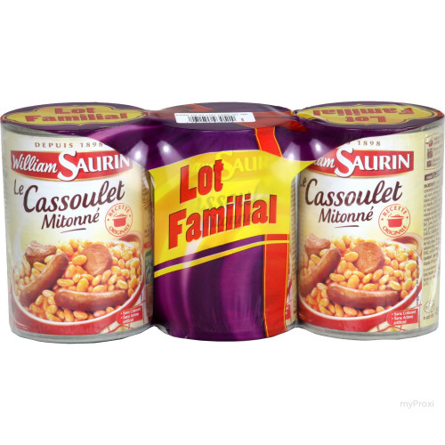 3X1/2 CASSOULET LT FAMILIAL WS