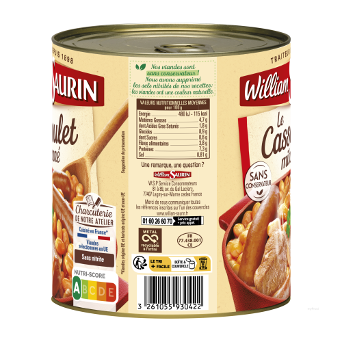840G CASSOULET WILLIAM SAURIN