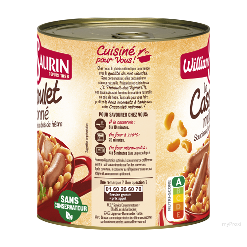840G CASSOULET WILLIAM SAURIN