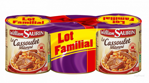 2X4/4+1 OFF CASSOULET W.SAURIN