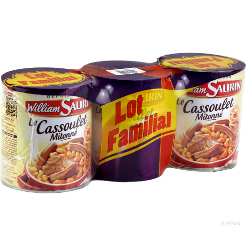 2X4/4+1 OFF CASSOULET W.SAURIN