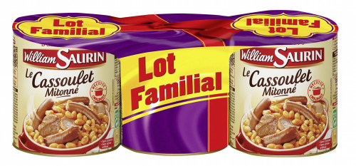 2X4/4+1 OFF CASSOULET W.SAURIN