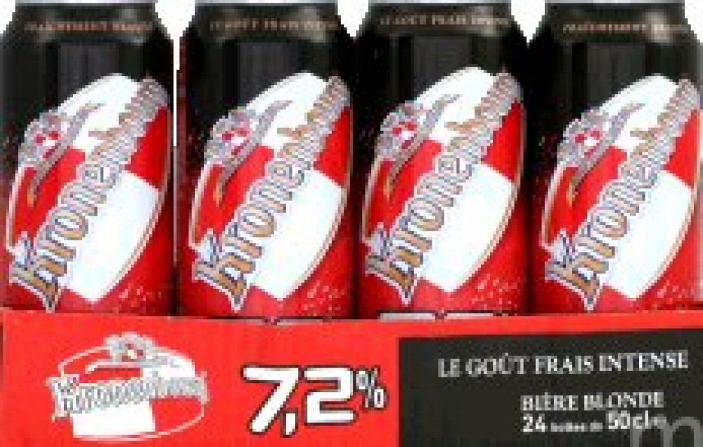 BTE 50CL BLOND KRONENBOURG 7.2